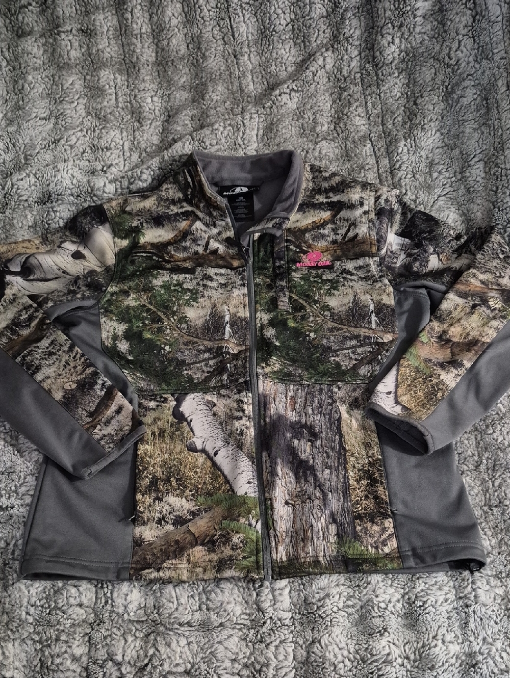 Mossy Oak 🖤  Camo Fleece Jacket  693